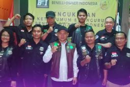 Andra Kurniawan dikukuhkan sebagai Ketua Umum Benelli Owner