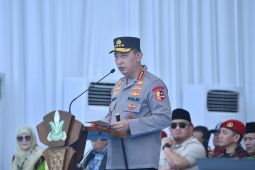 Kapolri menghadiri apel akbar Kokam Pemuda Muhammadiyah di Sleman