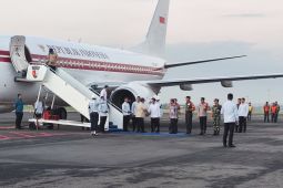 Prabowo tiba di Solo, hadiri penutupan Kongres PSI