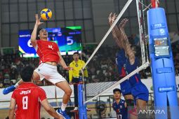 Timnas Voli Putra Indonesia naik peringkat 49 dunia