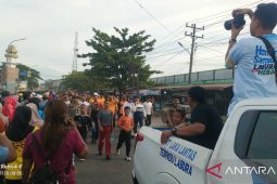 Ribuan warga meriahkan jalan santai HUT ke-17 Pemkab Labura