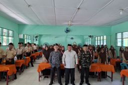 Komisi hukum MUI sosialisasi hukum dan perundang-undangan kepada pelajar MAN 3 Langkat