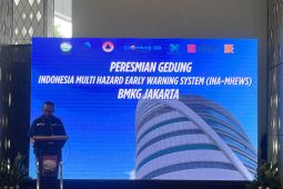 Proyek Gedung Indonesia Multi Hazard Early Warning System telah rampung