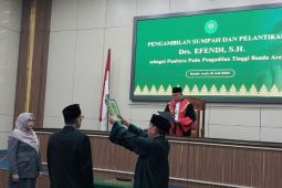 Efendi jabat Panitera Pengadilan Tinggi Banda Aceh