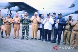 TNI AU bantu angkutan pengiriman ikan Biak ke Wamena Papua Pegunungan