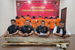 Polres Morut tetapkan 8 tersangka kasus bentrokan di Petasia Timur