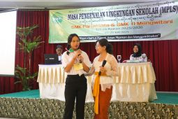 Pelajar di Kabupaten Badung dapat edukasi anti narkoba saat MPLS
