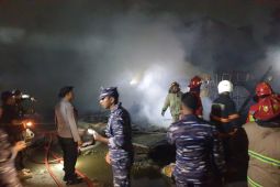 Kerugian kebakaran di Pasar Manonda sekitar Rp800 juta