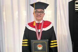 Sekda Sulsel raih lulusan terbaik S3 Ilmu Pemerintahan IPDN