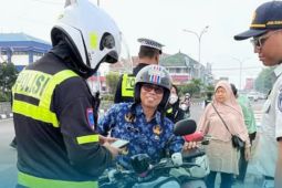 Ratusan pengendara terjaring operasi razia pajak kendaraan di Karawang