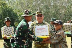 Belitung Timur dan TNI kolaborasi bangun desa lewat TMMD
