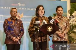 Menkeu Sri Mulyani laporkan realisasi penyaluran Dana Desa capai Rp40,34 triliun