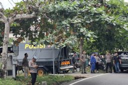 Polres Bangka terjunkan 121 personel amankan penetapan nomor urut paslon Pilkada ulang 2025