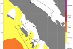Gelombang setinggi 4 meter berpotensi terjadi di Samudera Hindia Kepulauan Nias