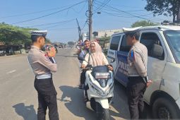 Di Tangerang, pengendara tidak gunakan helm dominasi pelanggaran