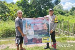 Polres Banyuasin kampanyekan larangan buka lahan dengan cara dibakar