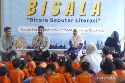 KPw BI Gorontalo gelar edukasi CBP Rupiah dan membaca sejak dini