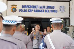 Kapolda Babel ingatkan jajaran lantas jaga penampilan hingga utamakan keselamatan