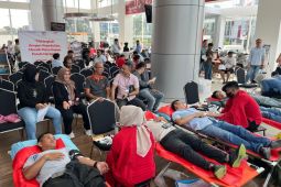 Rayakan HUT Ke-55 Astra Motor Kalbar gelar aksi donor darah