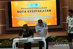 Gubernur Babel - Kepala BPS tandatangani Nota Kesepahaman Penyediaan Data