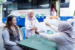 Semarak HUT Ke-49, Mobil Sehat PT Timah berikan pelayanan kesehatan gratis di Bangka