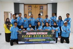 Puluhan pegiat olahraga dari Kediri ikuti Fornas VIII 2025 di NTB