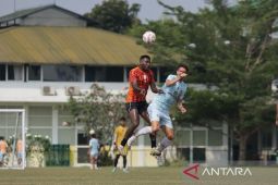Madura United uji coba dengan Borneo FC di Yogyakarta