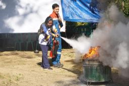 Hadapi kemarau, Pertamina latih Kelompok Kebun Raya Tua Tunu mitigasi kebakaran
