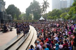 Pagelaran Sabang Merauke menghibur warga di CFD Sudirman