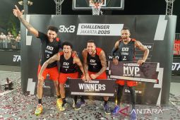 Lugano juara FIBA 3x3 Challenger Jakarta