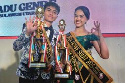 Laode Dzaky dan Kristenia Saragih sabet gelar Duta GenRe Sulawesi 2025