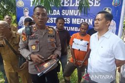 Tujuh tahun buron, pelaku pembunuhan di Patumbak ditangkap saat bungkus sabu-sabu