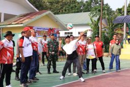 Darma Wijaya buka turnamen voli U-22 piala PBVSI Serdang Bedagai