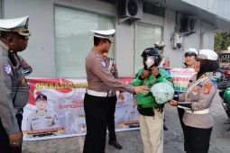 Pelanggaran lalu lintas di Sulteng turun pada Operasi Patuh 2025