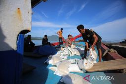 FOTO - Pengapalan bantuan beras untuk pulau terluar di Aceh