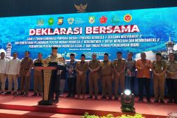 Kementerian P2MI dan Forkopimda Bengkulu deklarasikan cegah TPPO