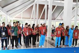 Wabup Bartim sukses dampingi Tim Balogo Kalteng raih 15 medali di Fornas VIII