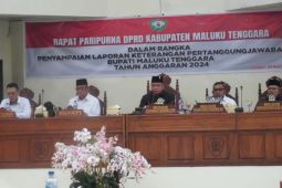 Bupati Maluku Tenggara sampaikan nota pengantar LKPJ 2024.