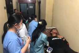 Seorang polisi terluka saat penggerebekan narkoba di Kota Palu