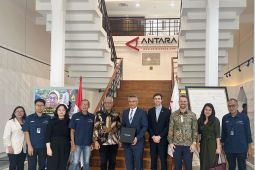 Dirut LKBN ANTARA paparkan peran strategis kantor berita ke delegasi Selandia Baru