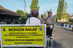 Polisi Ponorogo catat 8.924 pelanggaran selama Operasi Patuh Semeru