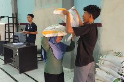 Penyaluran bantuan pangan di Lombok Timur tuntas