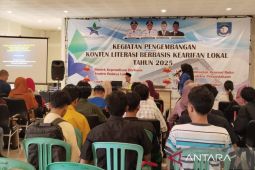 DPK Bangka Barat gandeng 60 pemuda menulis konten lokal