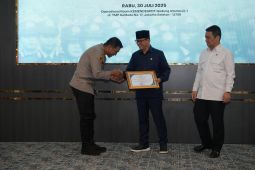 Polresta Sidoarjo raih penghargaan dari Kementerian Desa PDT