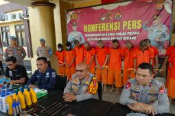 Polres Serang ringkus komplotan pembobol 30 showroom lintas provinsi