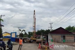 BWSS tutup jalan selesaikan pembangunan pengendali banjir Bengkulu