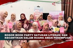 Bogor Book Party satukan literasi dan kecantikan dalam ruang aman perempuan
