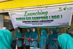 LKC Dompet Dhuafa dan Pemkab Aceh Besar luncurkan Rumoh Gizi Gampong