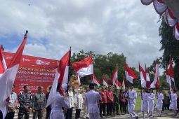 Kemendagri mulai bagikan 10 juta bendera merah putih dari Bali