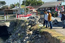 Pemkab Mojokerto perbaiki tanggul ambrol sepanjang 50 meter